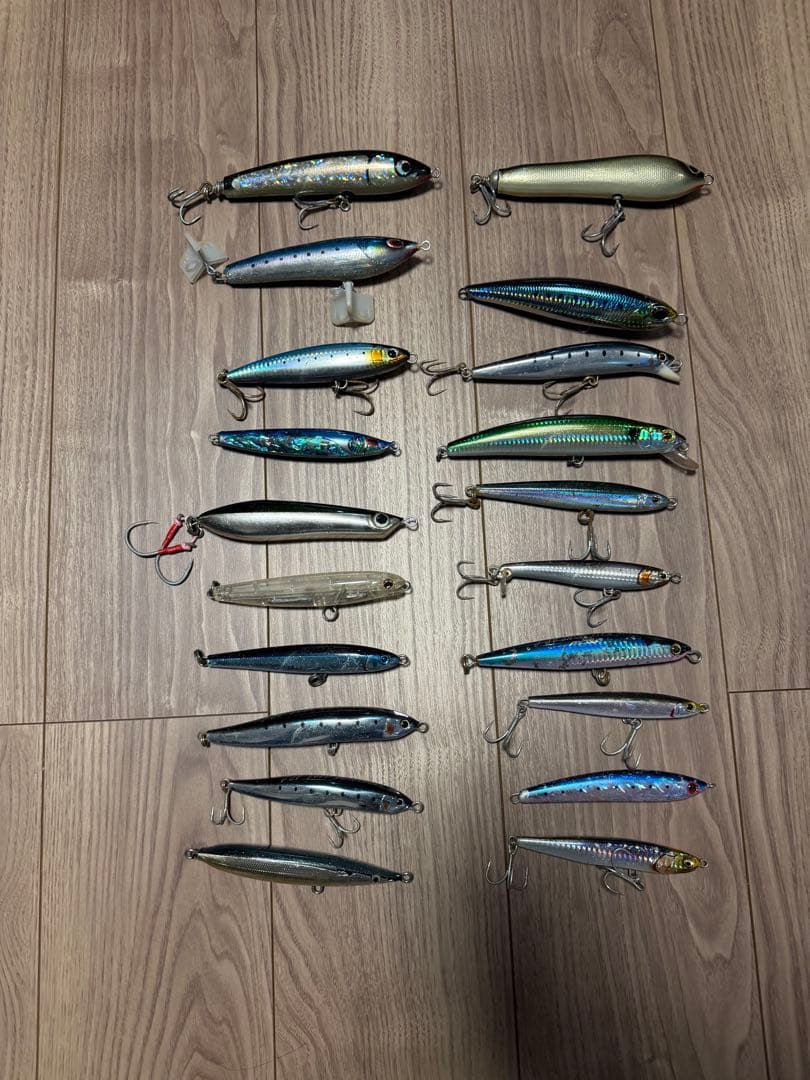 青物ルアー18個 カーペンター ブルーフィッシュ45-145