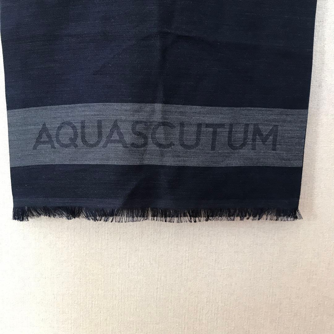 新品、未使用　アクアスキュータム　マフラー