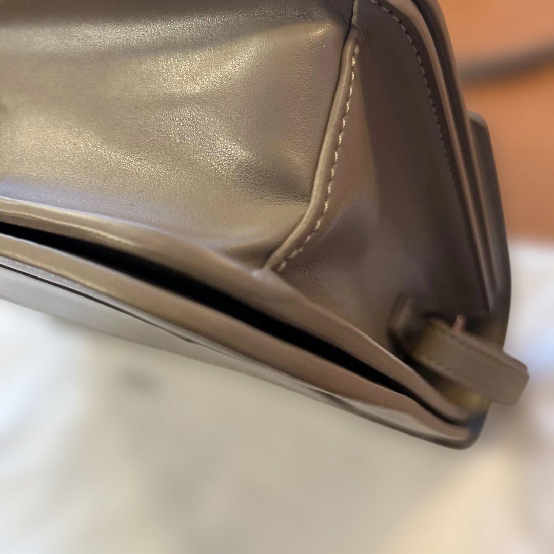 最終お値下げ！美品！VASIC CITY MINI グレージュ　ショルダーバッグ