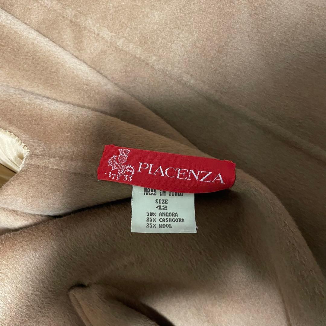 【カシゴラ75%×イタリア製×極美品】マキシ丈比翼チェスターコート キャメルXL