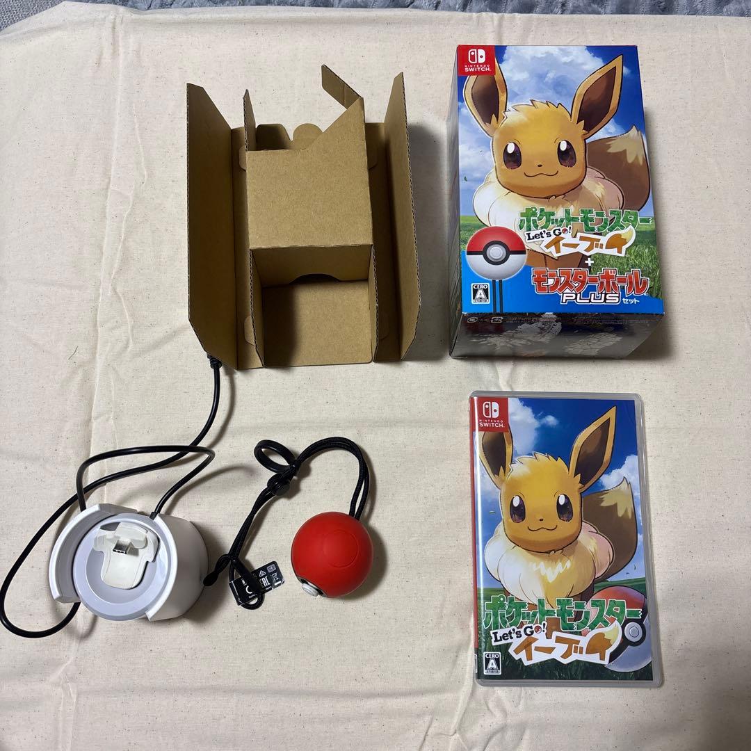 Switch ポケモンLet's Go! イーブイ MB Plus 充電台付