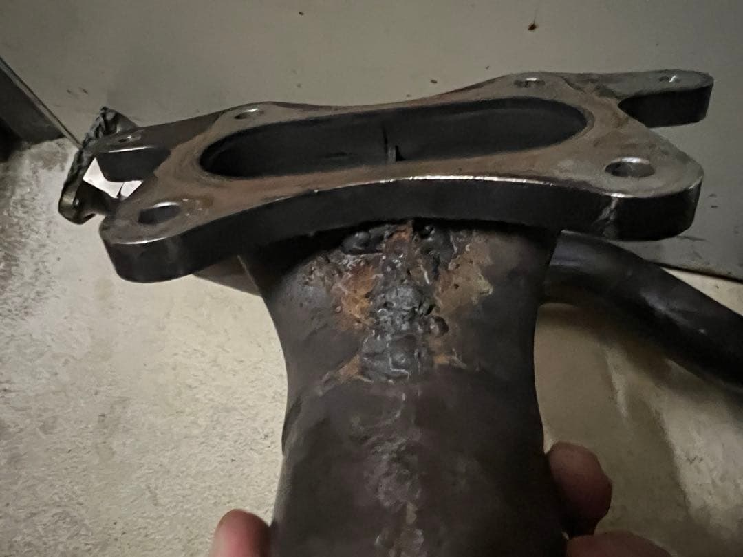 O2エラークラック対策済zf1用HKSメタルキャタライザー 第1触媒+第2触媒