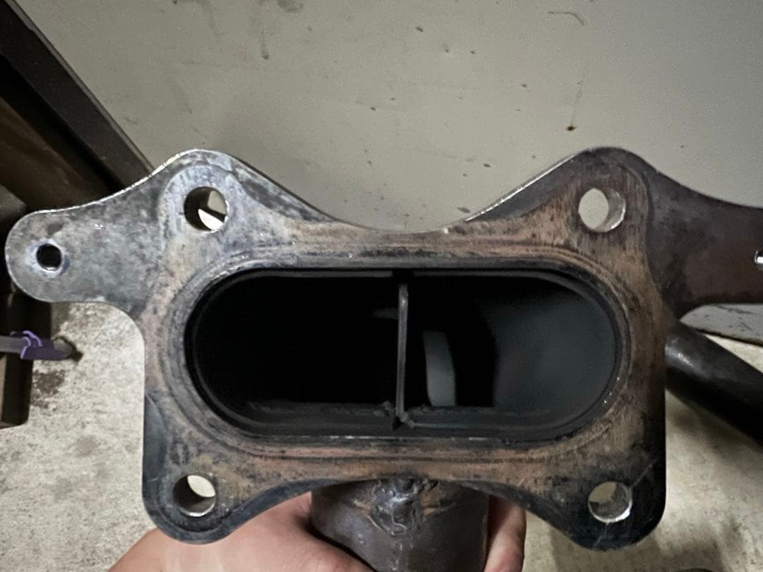 O2エラークラック対策済zf1用HKSメタルキャタライザー 第1触媒+第2触媒