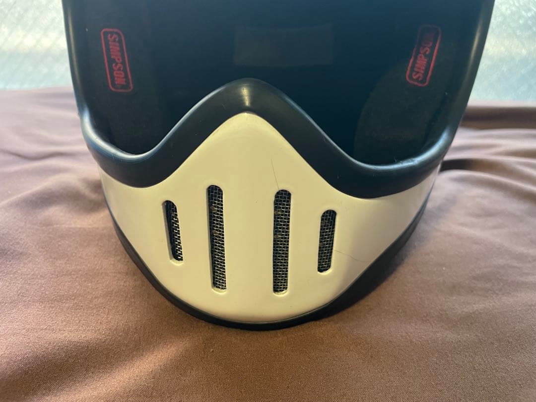 シンプソン　SIMPSON M50 ホワイト　ヘルメット