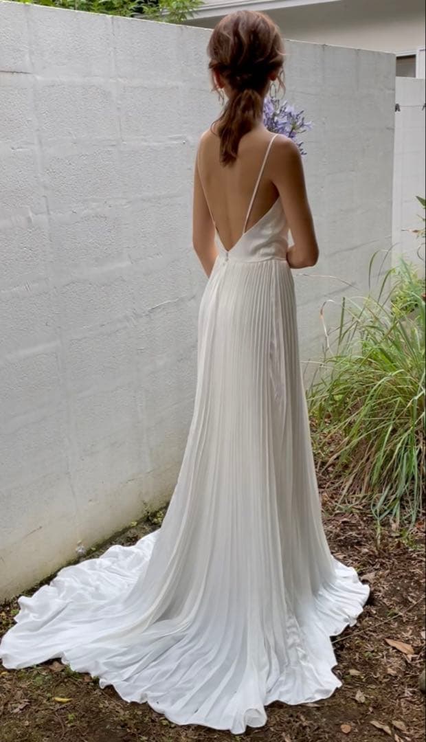 【DRESS PRODUCTION】ボレロ付きプリーツキャミソールドレス