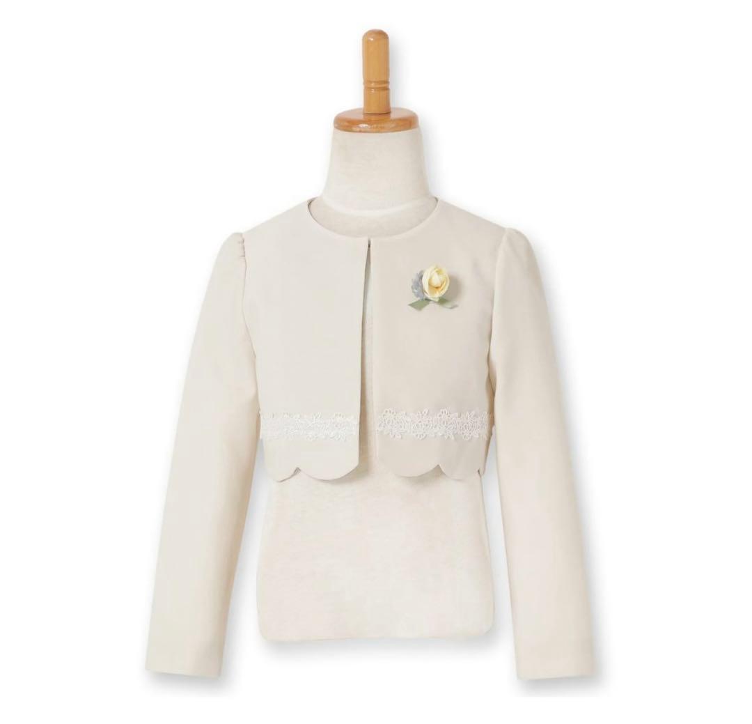 ELLE エルアンノアール　フォーマル　ワンピース　130 入学式　卒園式