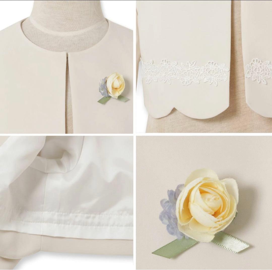 ELLE エルアンノアール　フォーマル　ワンピース　130 入学式　卒園式