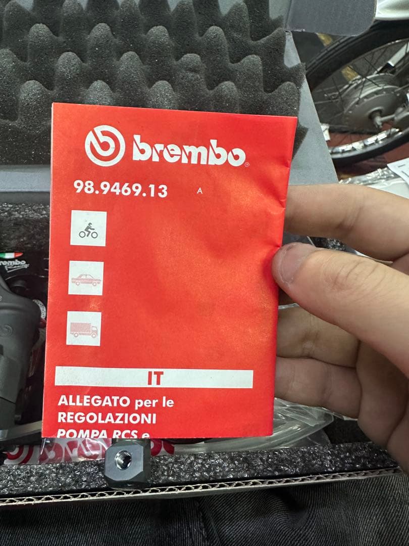 brembo ブレーキマスターシリンダーRCS14