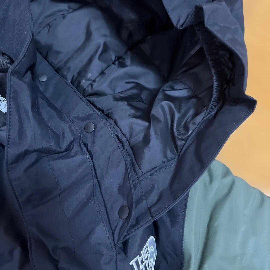 スノーワンピース　ノースフェイス　カーキ　キッズ　100　スノーウェア