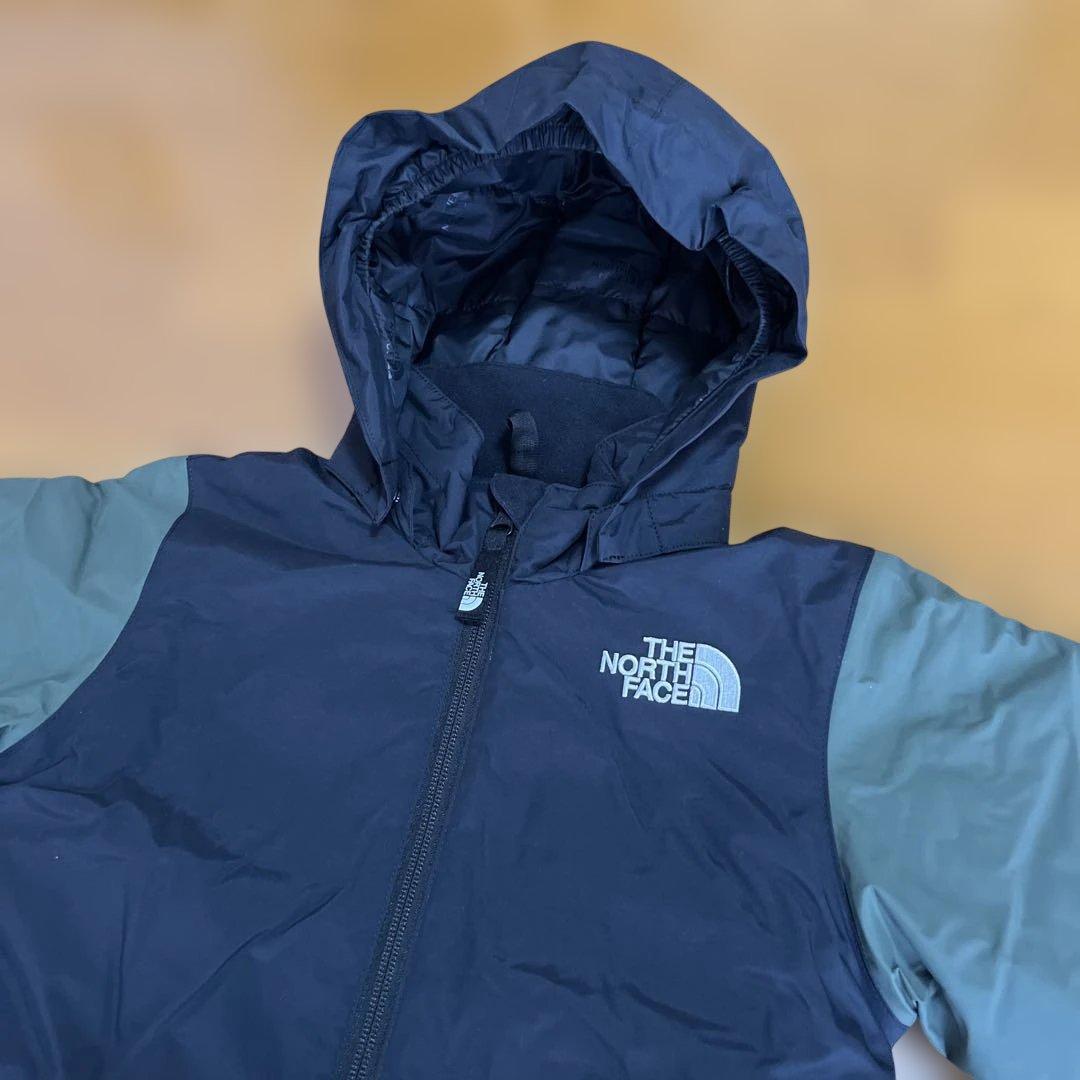 スノーワンピース　ノースフェイス　カーキ　キッズ　100　スノーウェア