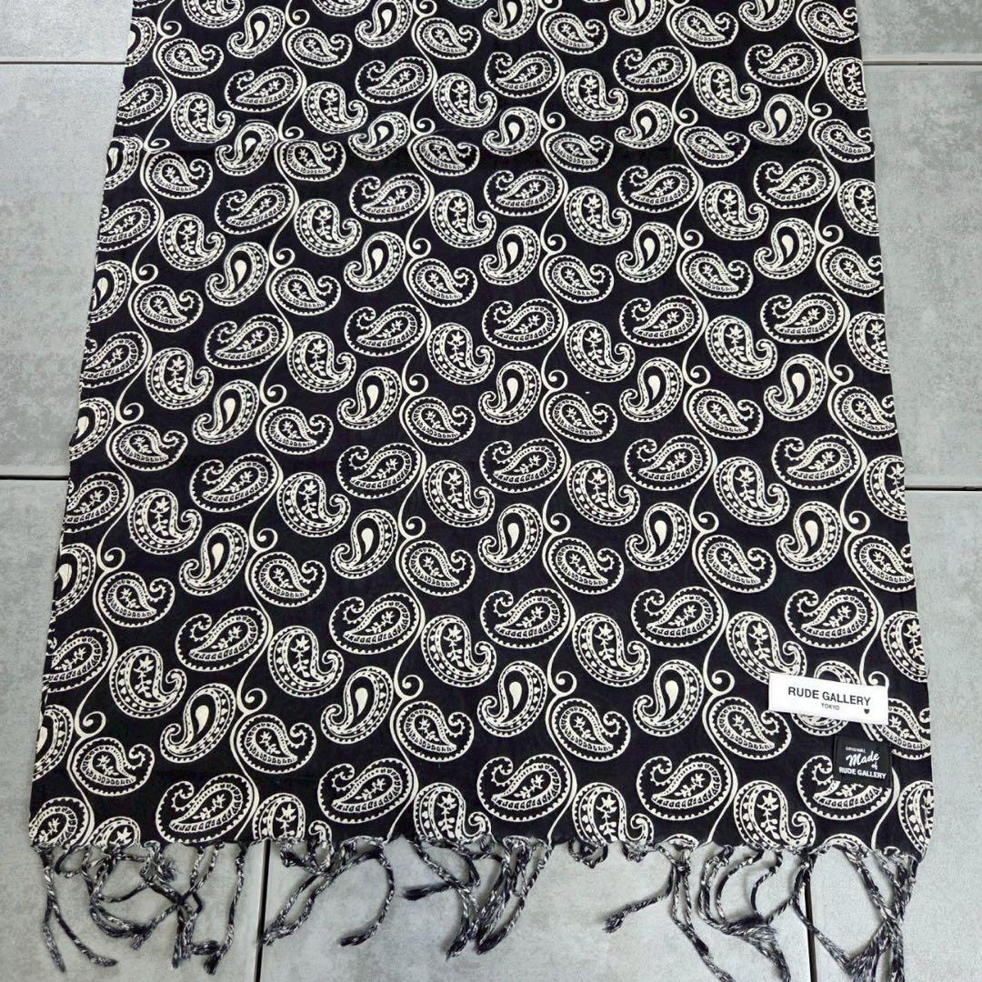 美品 希少 RUDE GALLERY paisley scarf