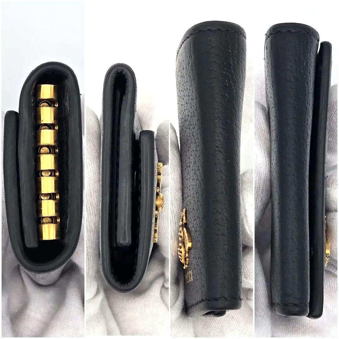 【美品】 GUCCI グッチ アニマリエ ビー バーティカルキーケース 蜂 6連