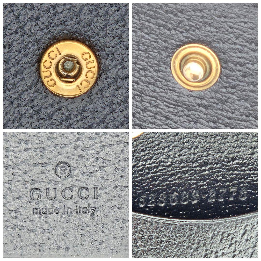 【美品】 GUCCI グッチ アニマリエ ビー バーティカルキーケース 蜂 6連