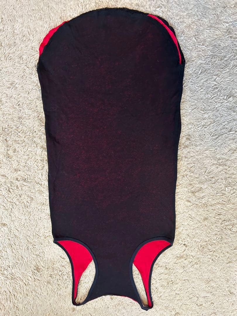 LGB タンクトップ黒裏地赤