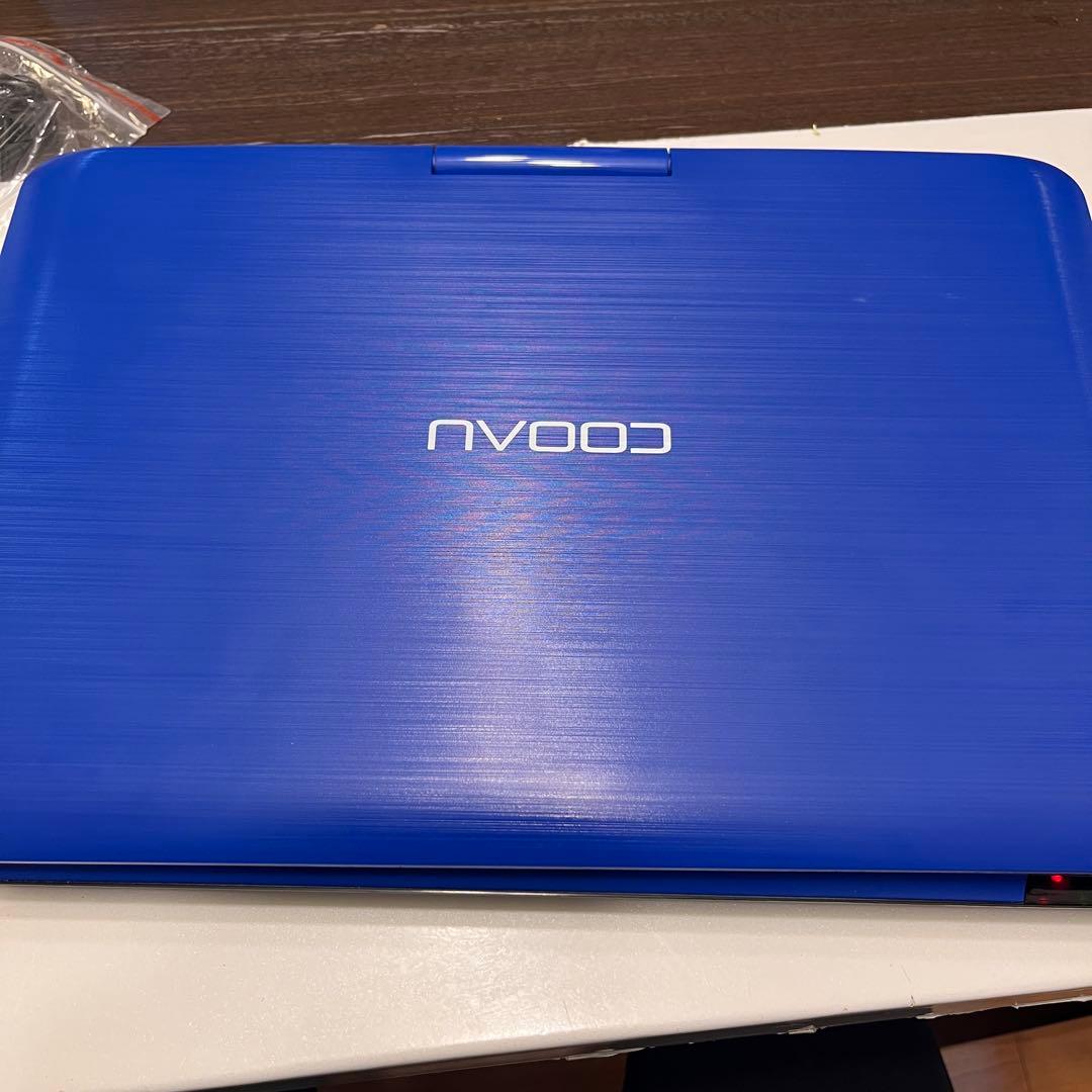 大画面ポータブルDVDプレイヤーCOOAU CU-121 15.6インチ