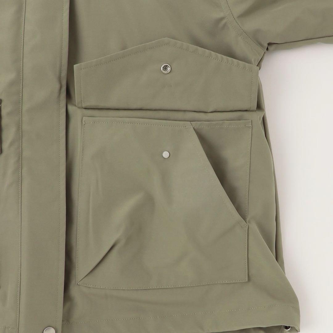 メゾピアノ新品新作タグ付き【撥水】ロゴリボン3WAYマウンテンパーカ150