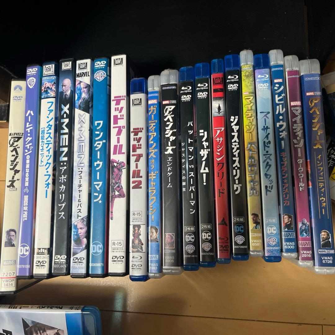 マーベル　DC DVD