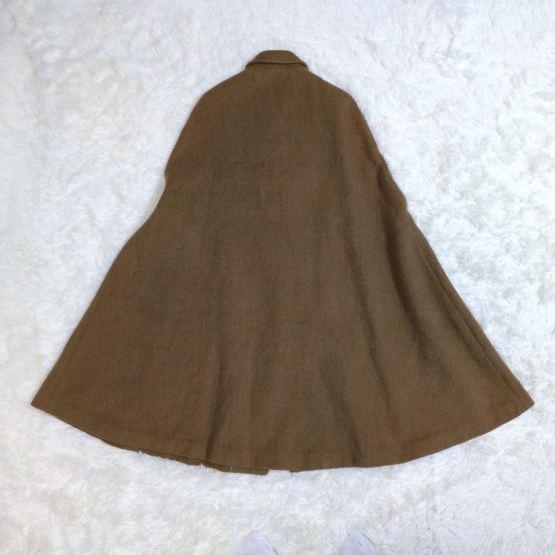 DAKS　ダックス　ポンチョ　ロング　ケープコート　マントコート　ハウスチェック