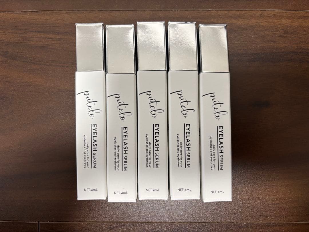 PUTELO EYELASH SERUM まつ毛美容液5セット 4ml