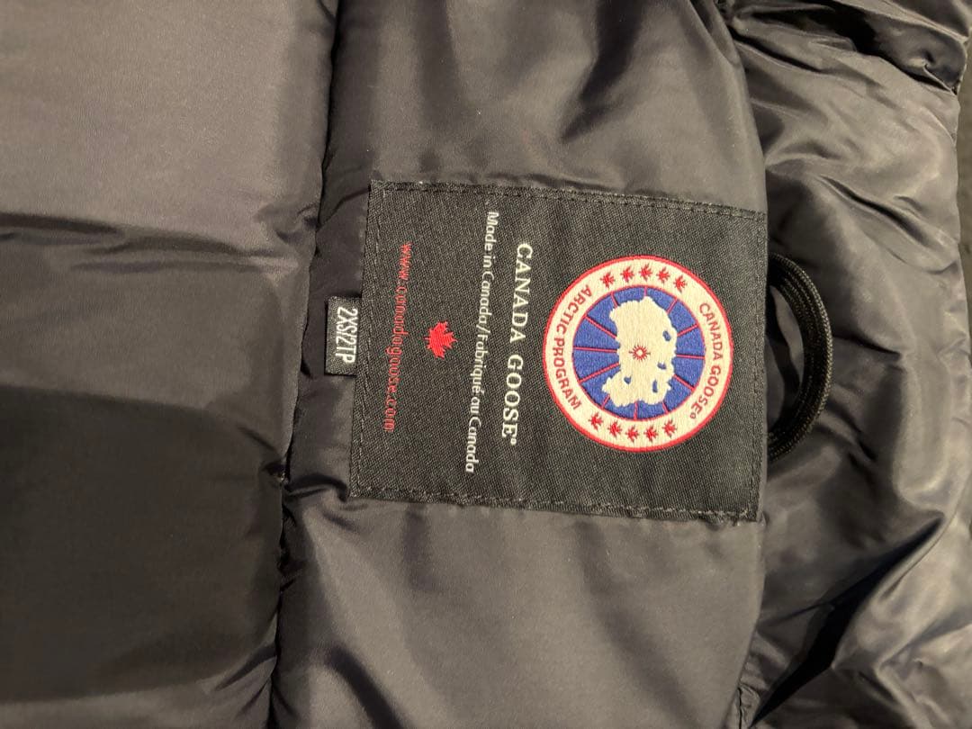 フリースタイルベスト2832L 2XSsize black カナダグース