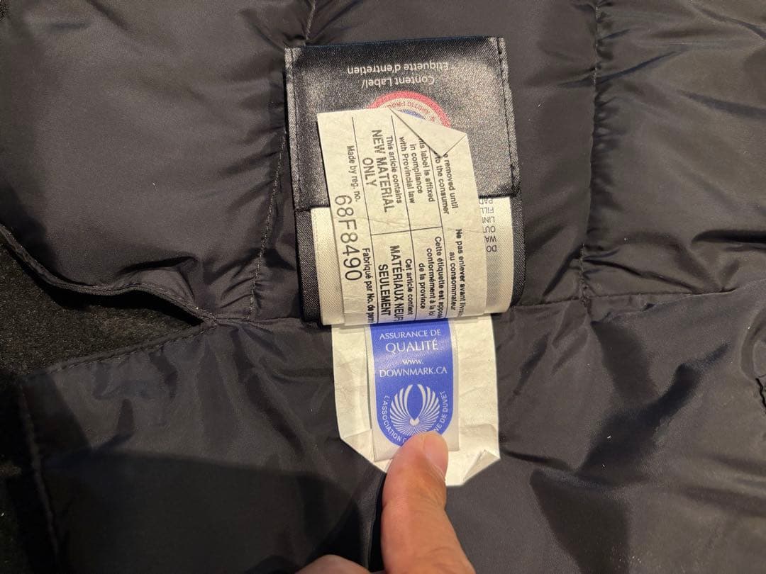 フリースタイルベスト2832L 2XSsize black カナダグース