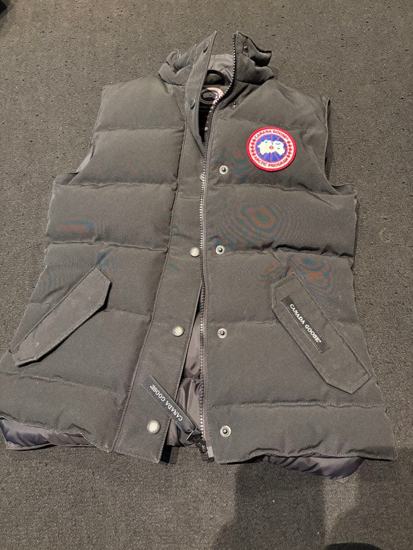 フリースタイルベスト2832L 2XSsize black カナダグース