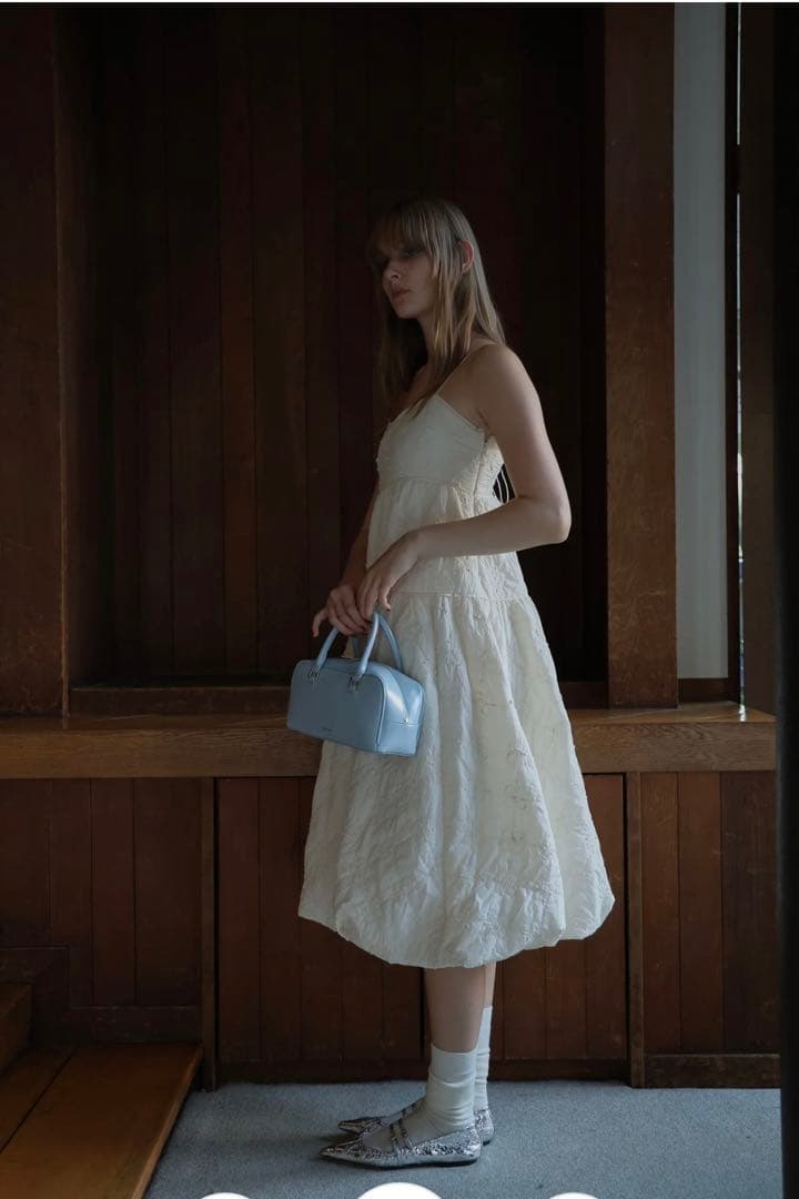 新品　Rhea Jacquard Onepiece Mサイズ / THE TOE