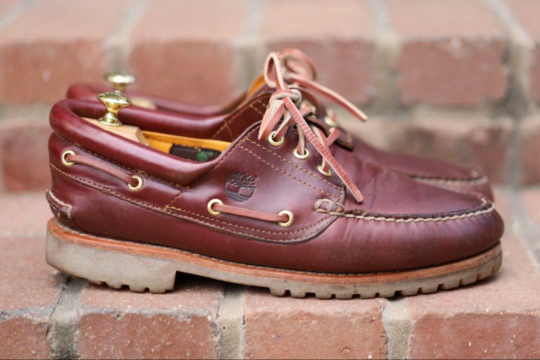 わ*。様 ティンバーランド　スリーアイ　3eye クラシックラグ　バーガンディ