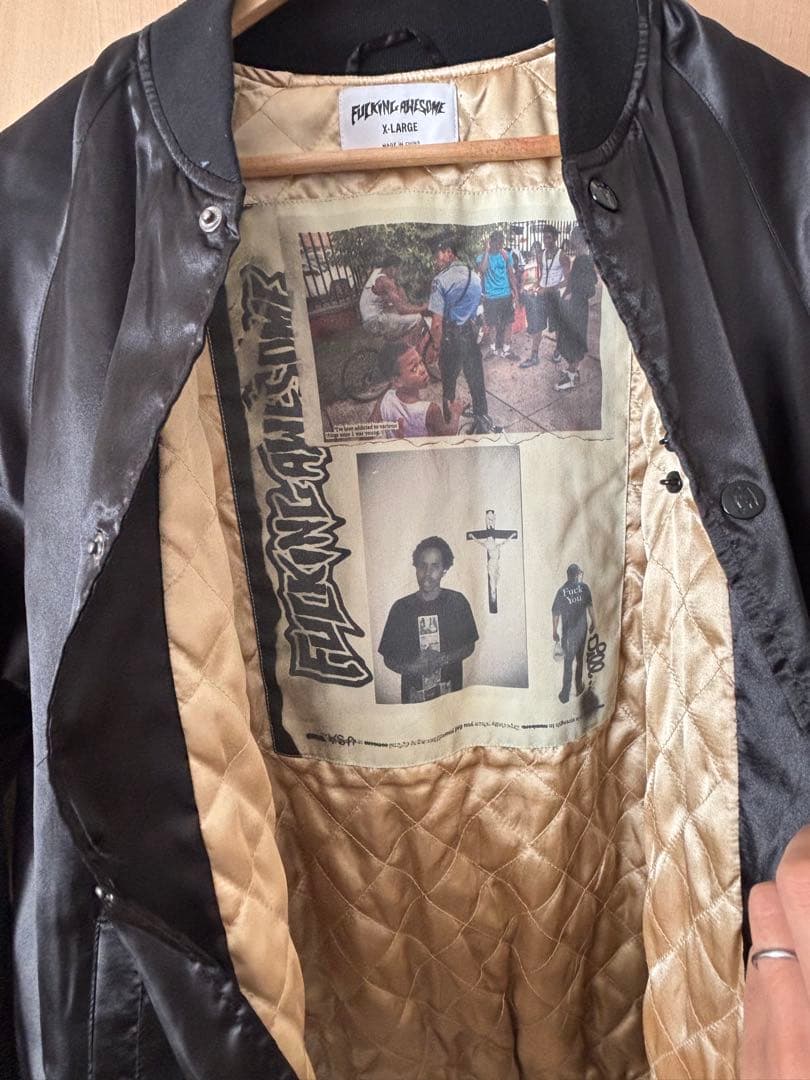 【美品】Fuckig Awesome ファッキンオーサム スタジャン