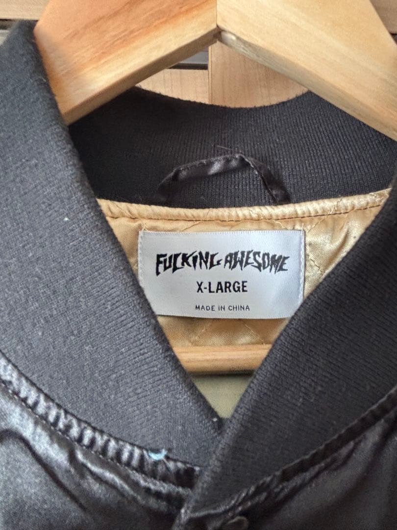 【美品】Fuckig Awesome ファッキンオーサム スタジャン