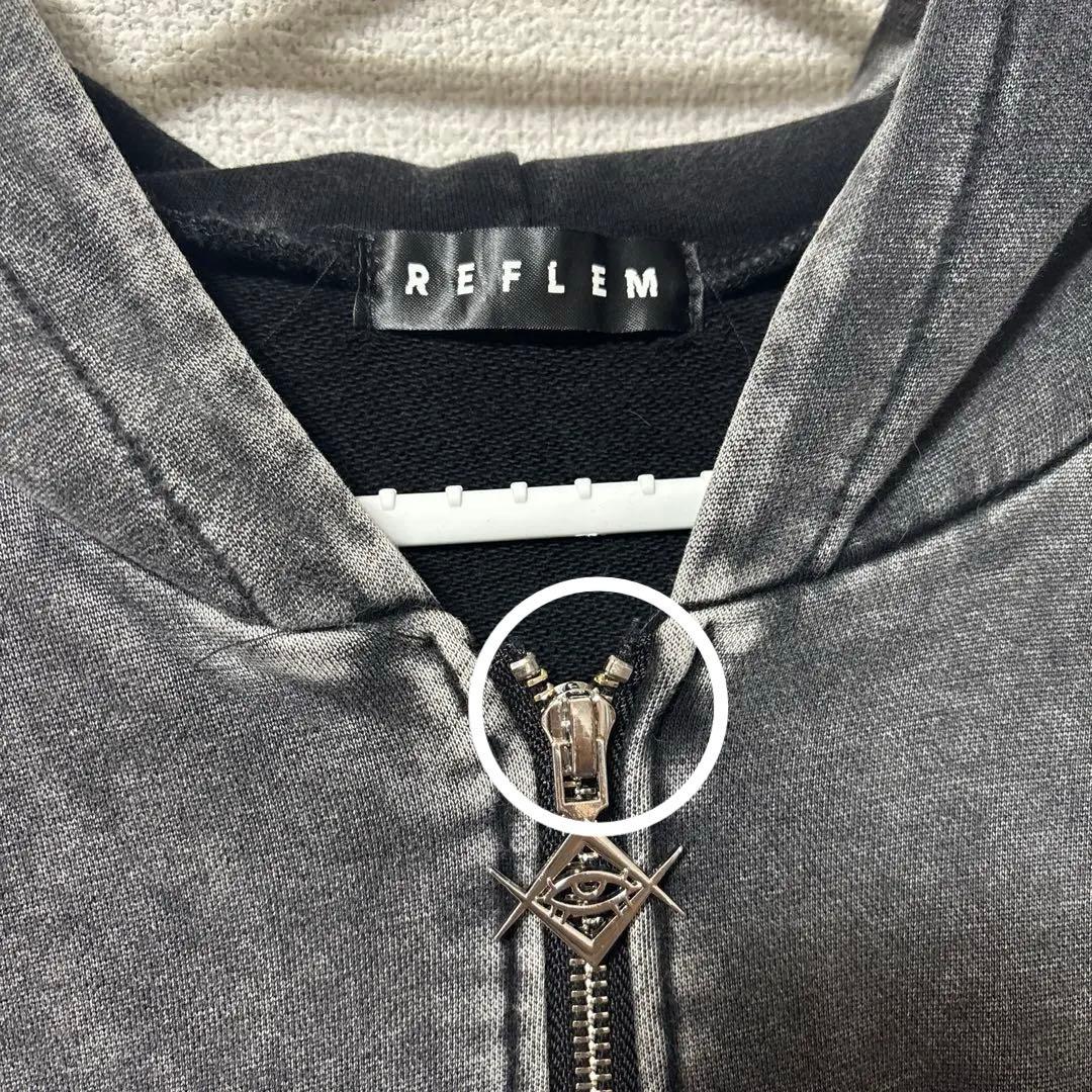 『REFLEM/レフレム』猫耳ZIPパーカー/ジップアップパーカー