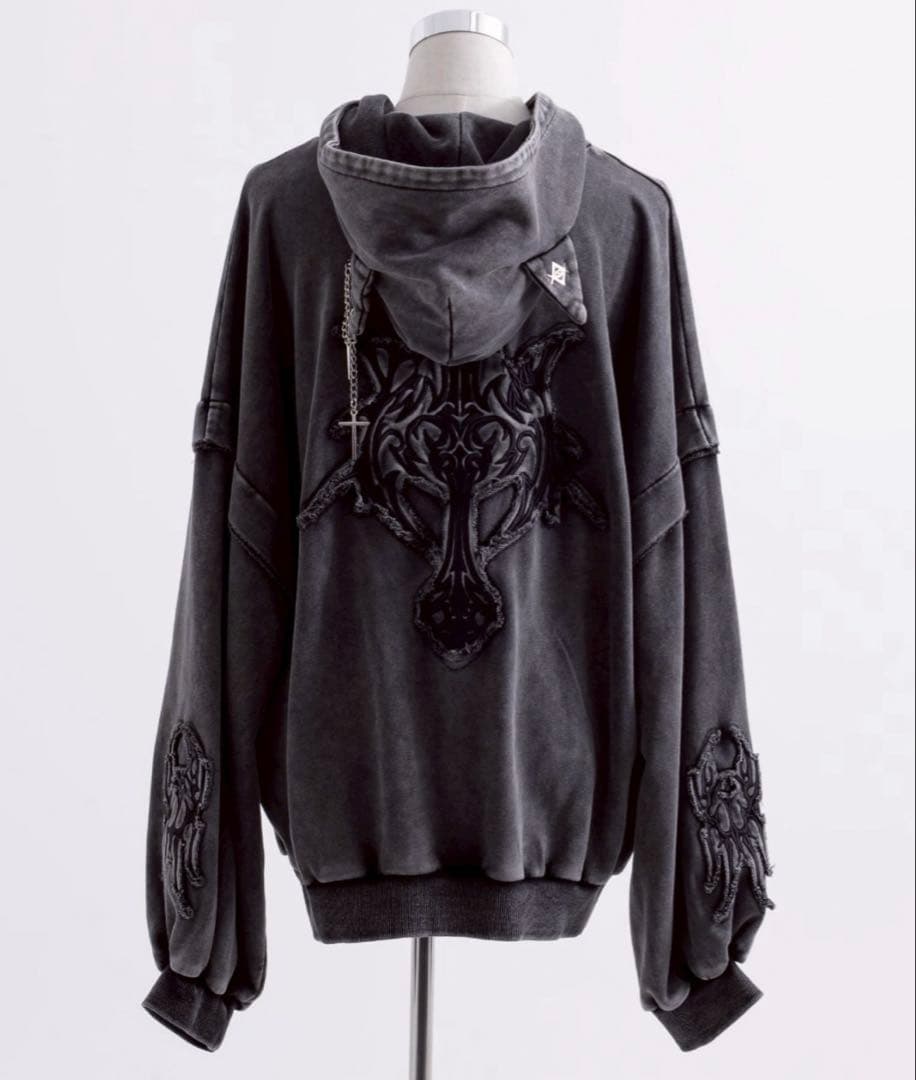 『REFLEM/レフレム』猫耳ZIPパーカー/ジップアップパーカー