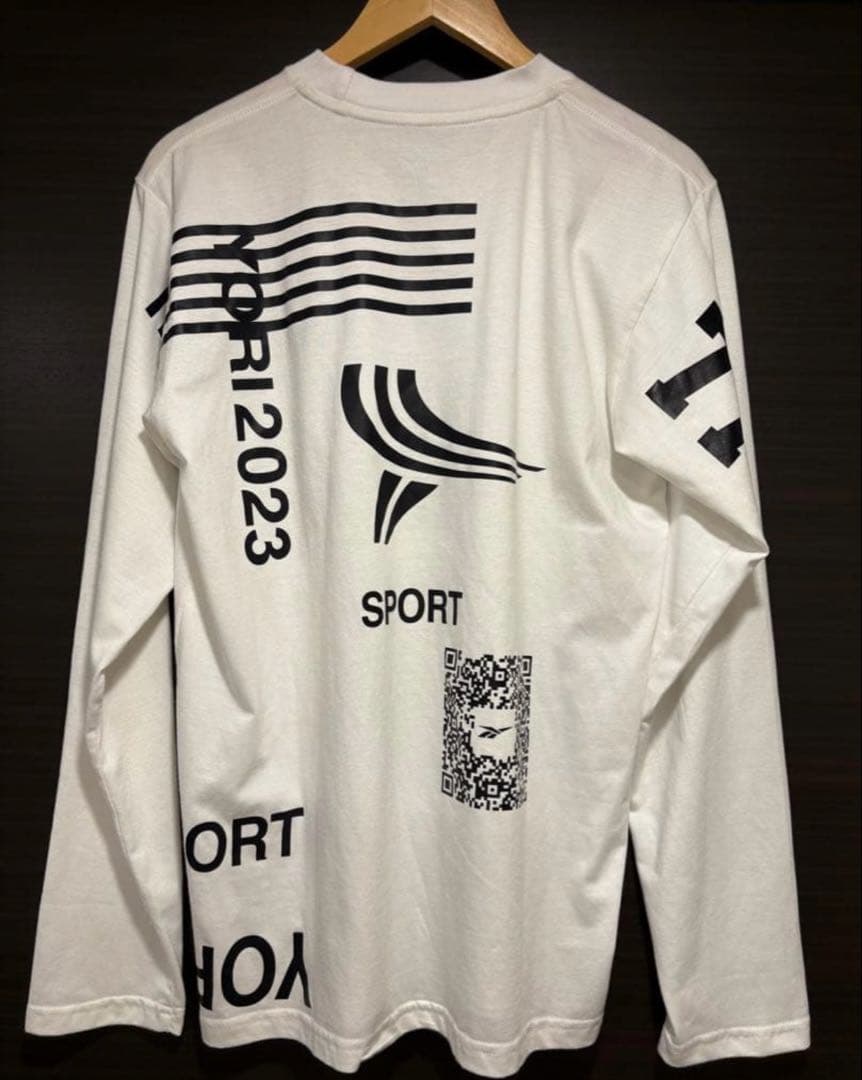 MIKADO着用　yori sport ロンT