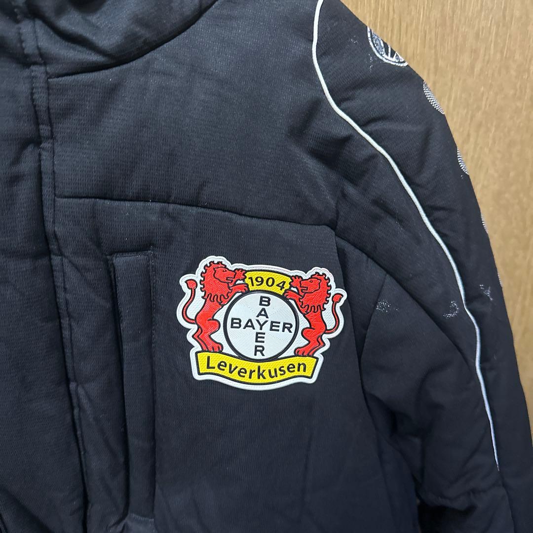 JAKO Bayer Leverkusen ベンチコート 黒