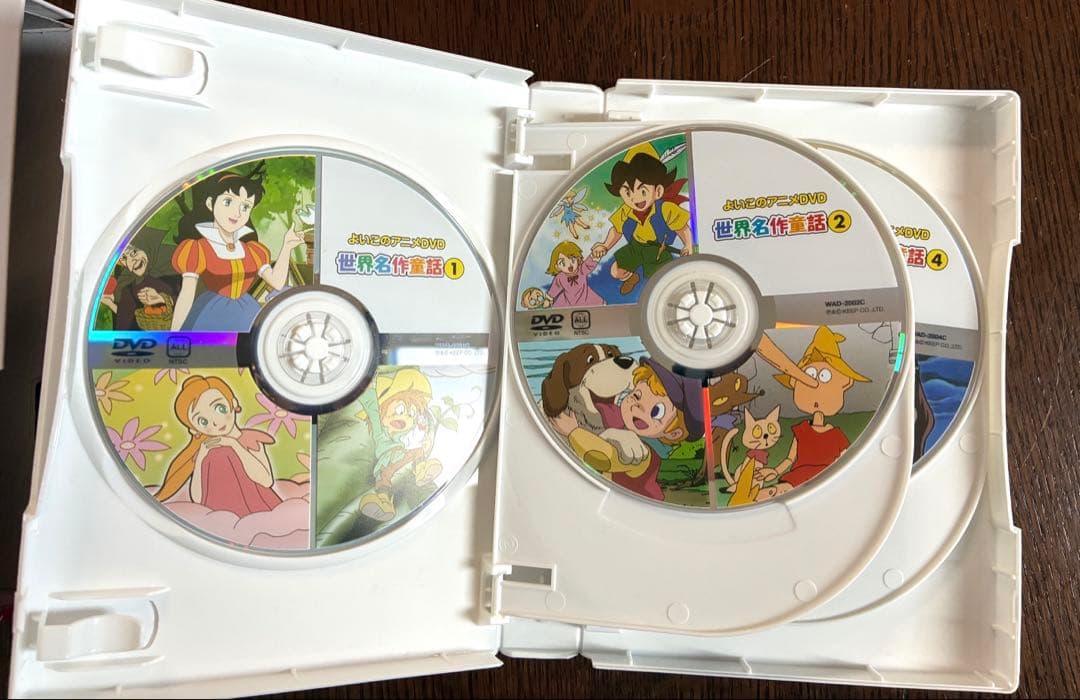 日本昔ばなしDVD-BOX 全10巻&世界名作童話 6枚組