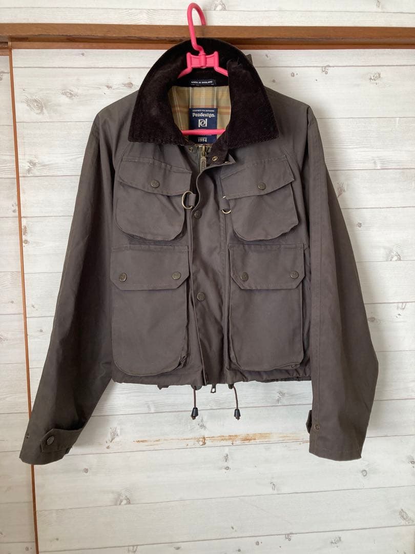 Pazdesign ミレレインサハラ　フィッシングジャケット グレー