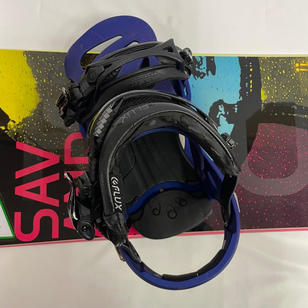 SAVANDER 145cm FLUX DS スノーボード　３点セット