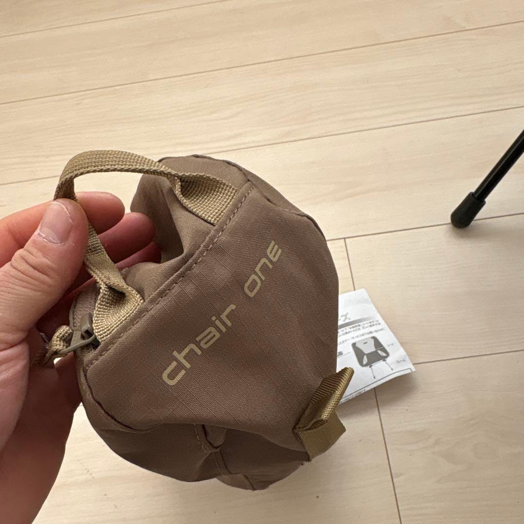 Helinox アウトドアチェア チェアワン　メッシュ　コヨーテ