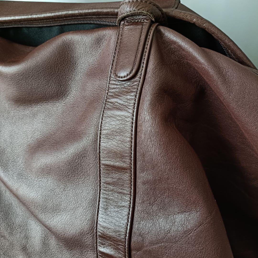 【希少】COACH オールドコーチ USA製 0503 レザー ボストンバッグ