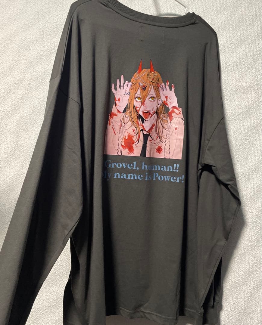 jouetie チェンソーマン　パワー 長袖Tシャツ