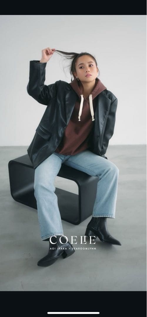 searoomlynn COELIEオーバーショルダーテーラードジャケット S