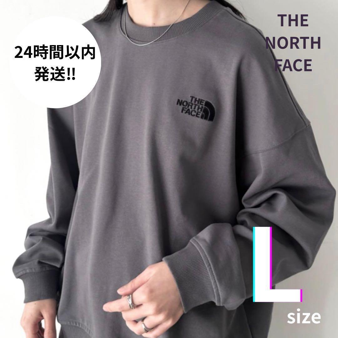 韓国限定 THE NORTH FACE ルーズフィット スウェット L