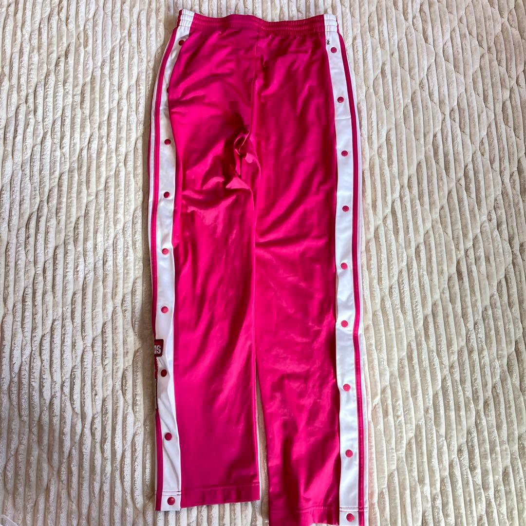 【adidas（アディダス）】美品 アディブレイク トラックパンツ ピンク L