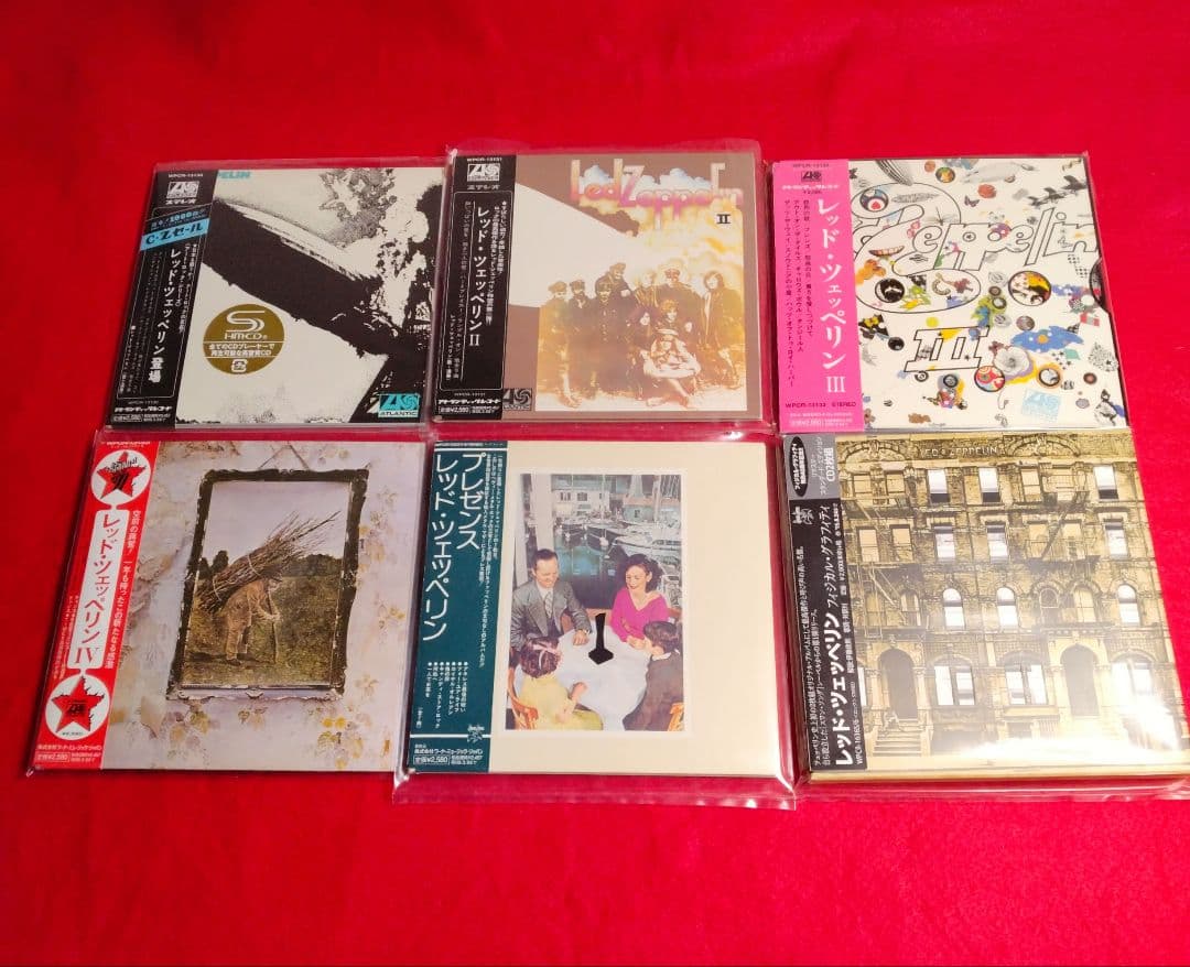 レッドツェッペリンCD 紙ジャケットまとめ売り　格安