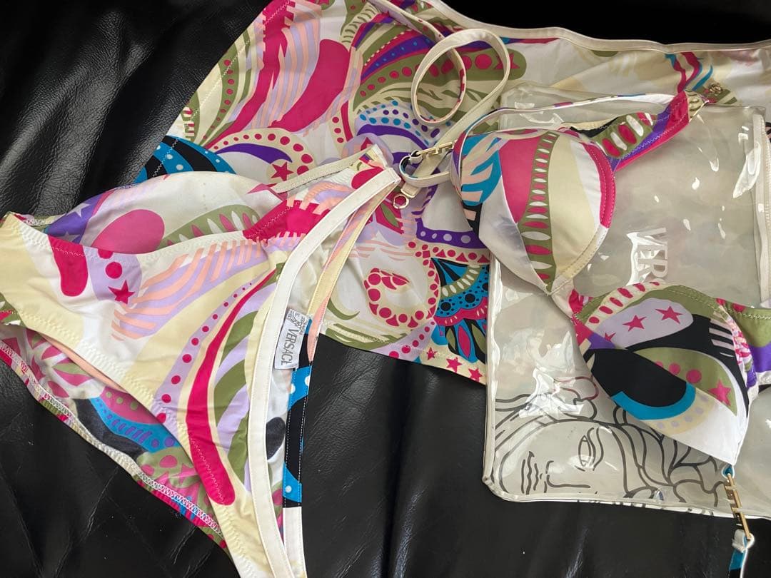 VERSACE カラフルペイズリー セパレート水着