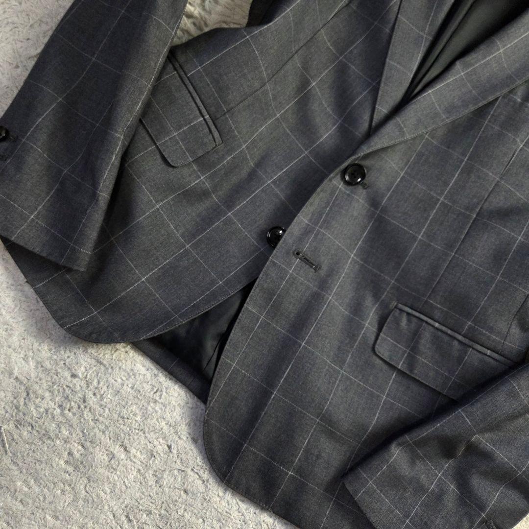 美品 ジャーナルスタンダード セットアップ チェック サイズM グレー