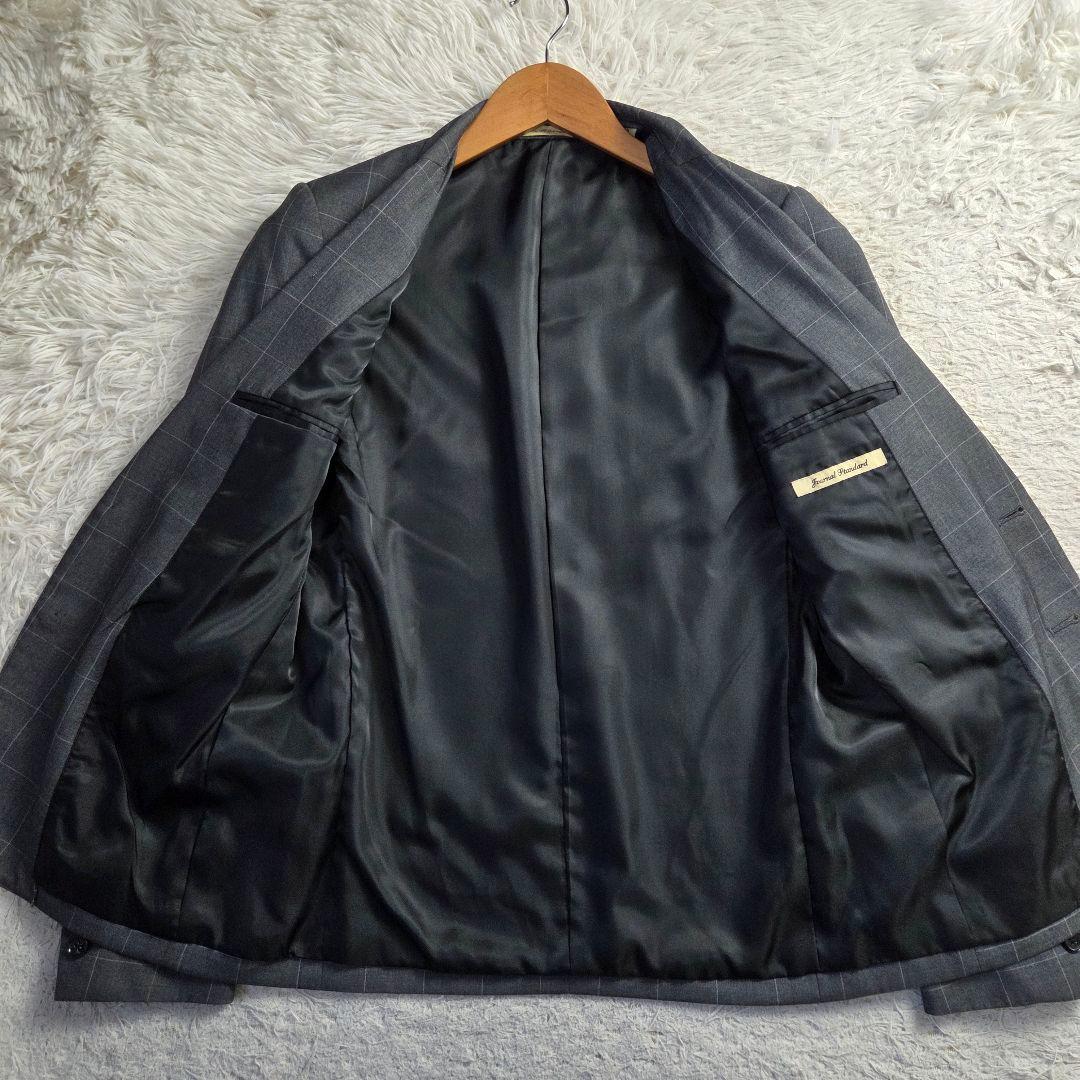 美品 ジャーナルスタンダード セットアップ チェック サイズM グレー