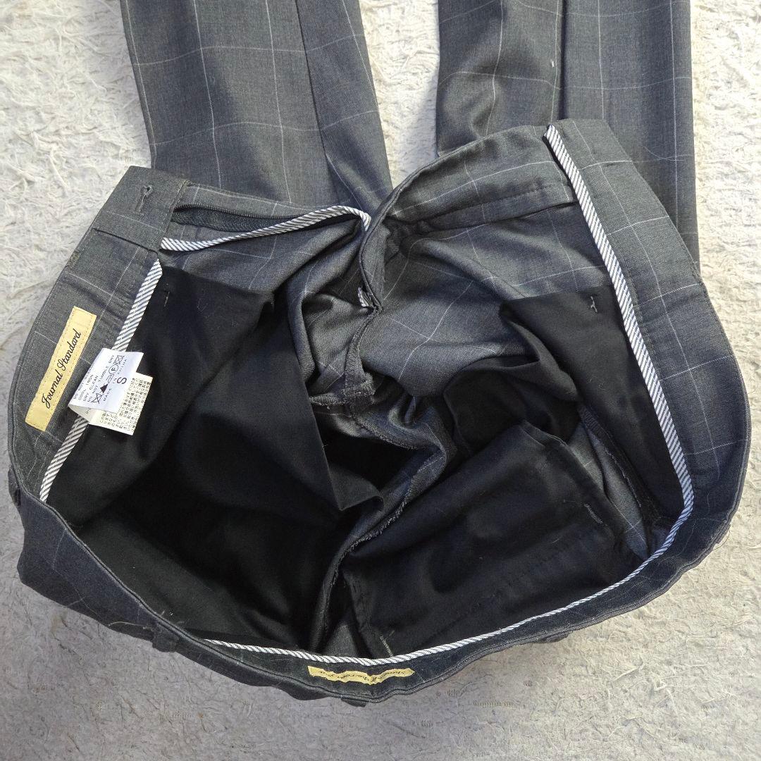 美品 ジャーナルスタンダード セットアップ チェック サイズM グレー