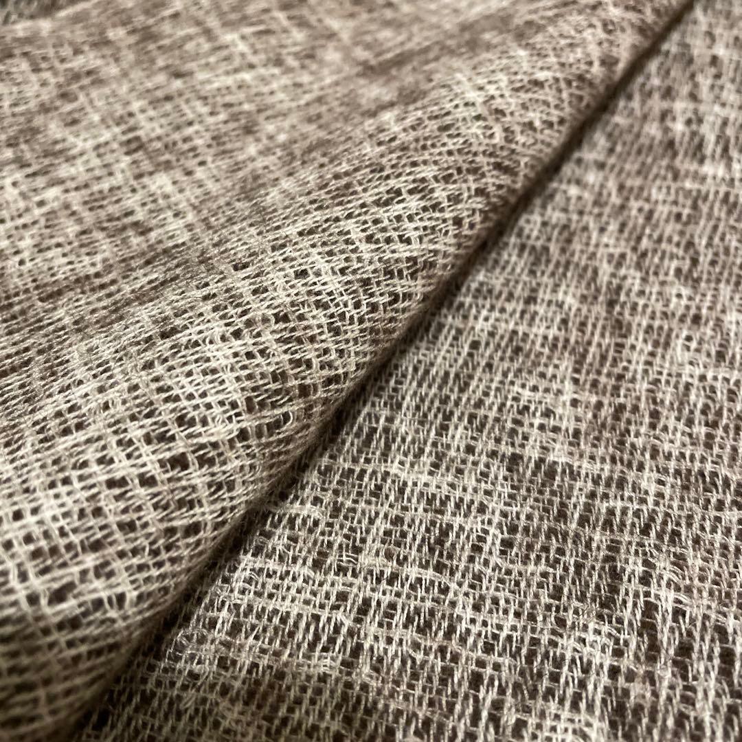 CTHY ヤクウールストール ブラウン