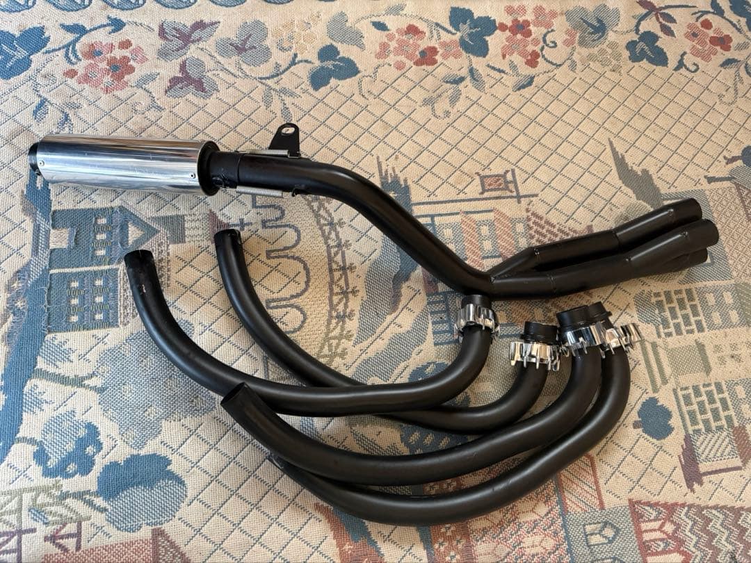 CBX400F CBX550F 手曲げ 4-2-1 マフラー ワンオフ